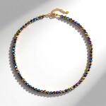 Collana in argento con Ematite Mistica