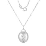 Collana in argento con Zircone (Adela Silber)
