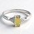 Anello in argento con Pietra del Sole Lunare