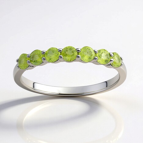 Anello in argento con Idocrasio