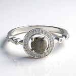 Anello in argento con Spectrolite