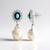 Orecchini in argento con Perla d'Acqua Dolce Bianca (Dallas Prince Designs)