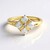 Anello in argento con Zircone