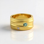 Anello in argento con Zircone Ratanakiri