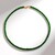 Collana in oro con Diopside Russo