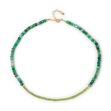 Collar en plata con Peridoto