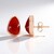 Boucles d'oreilles en argent et Cornaline (KM by Juwelo)
