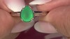 Anillo en plata con Ónix verde