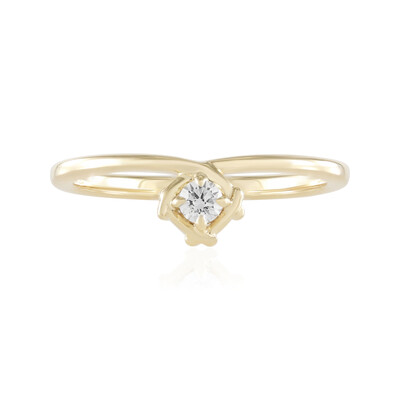 Anillo en oro con Diamante IF (G)