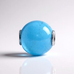 Ciondolo in argento con Quarzo Blu (MONOSONO COLLECTION)