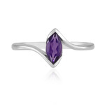 Zambian Amethyst Silver Ring
