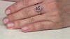 Anillo en oro con Morganita AAA