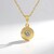 Collana in argento con Diamante Cioccolato I2