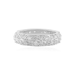 Anillo en plata con Zircón (de Melo)