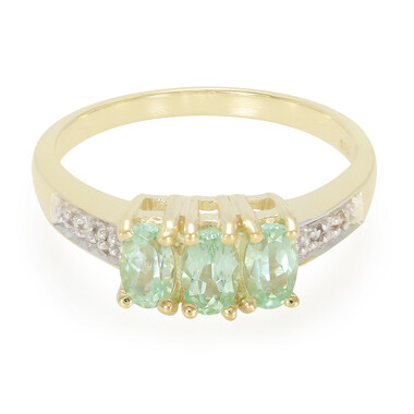 Brasilianischer Paraiba-Turmalin-Goldring