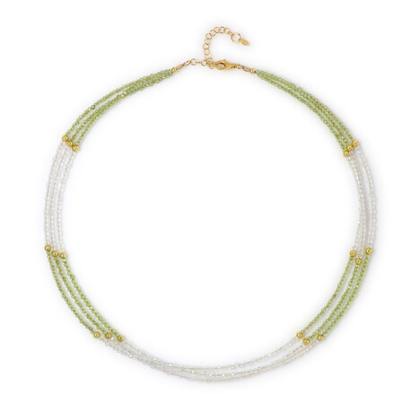 Collar en plata con Peridoto