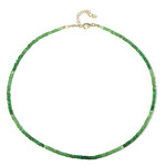 Collier en argent et Tsavorite de Tanzanie