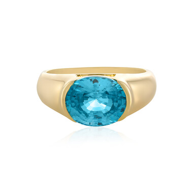Anillo en oro con Zircón de Ratanak Kirí