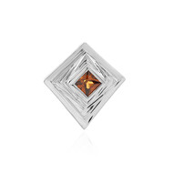 Cognac-Zirkon-Silberanhänger (MONOSONO COLLECTION)