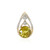 9K Sphene Gold Pendant