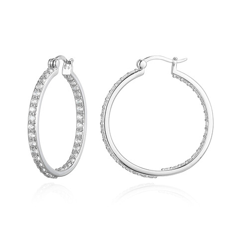 Orecchini in argento con Zircone