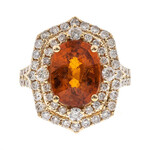 Mandarin-Granat-Goldring (CIRARI)