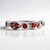 Anello in argento con Rubino Tanzania (Adela Silber)