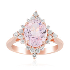 Anello in argento con Kunzite