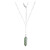 Green Aventurine Silver Necklace