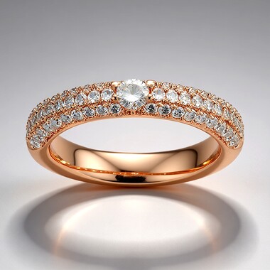 Anillo en plata con Zircón