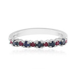 Anello in argento con Zaffiro Blu