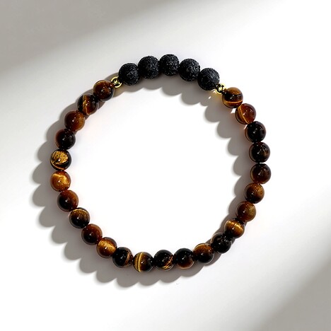 Bracciale con Occhio di Tigre