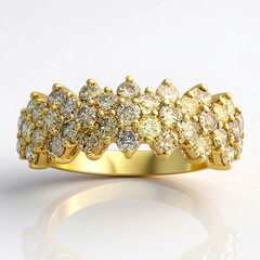 Anello in oro con Diamante Fancy I1 (CIRARI)