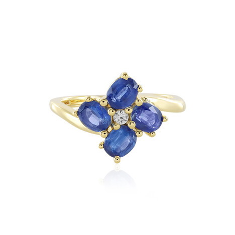 Anello in argento con Cianite