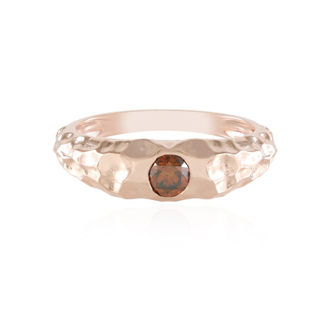 Roter I2 Brillant-Silberring (de Melo Essence)