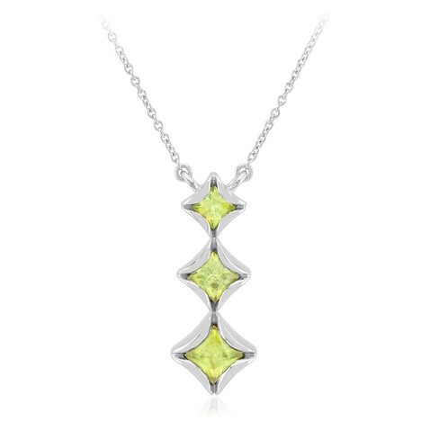 Collana in argento con Sfene