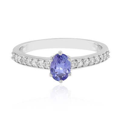 Anello in argento con Tanzanite