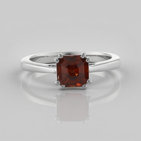 Anello in argento con Zircone Rosa