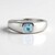 Anello in argento con Zircone Ratanakiri (Adela Silber)