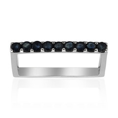 Anello in argento con Zaffiro Blu