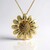 Collana in oro con Diamante Champagne I2 (de Melo)