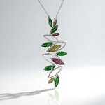 Collana in argento (Adela Silber)
