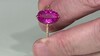 Anillo en plata con Cuarzo rosado