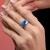 Nepal Kyanite Silver Ring (SAELOCANA)
