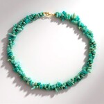 Collana in argento con Amazzonite