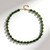 Collana in argento con Giada Canadese