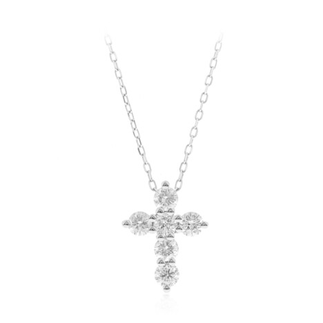 Gouden halsketting met SI2 (H) Diamanten (CIRARI)