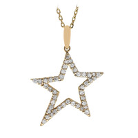 SI1 (H) Brillant-Goldhalskette (CIRARI)