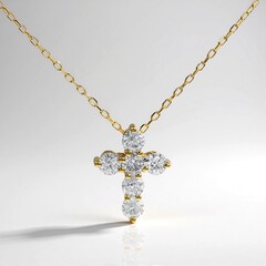 Collana in oro con Diamante I1 (H)