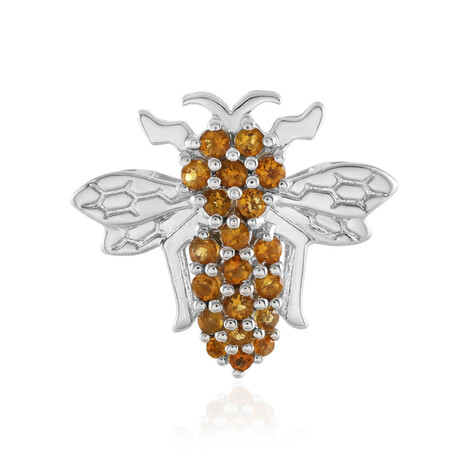 Citrin-Silberanhänger